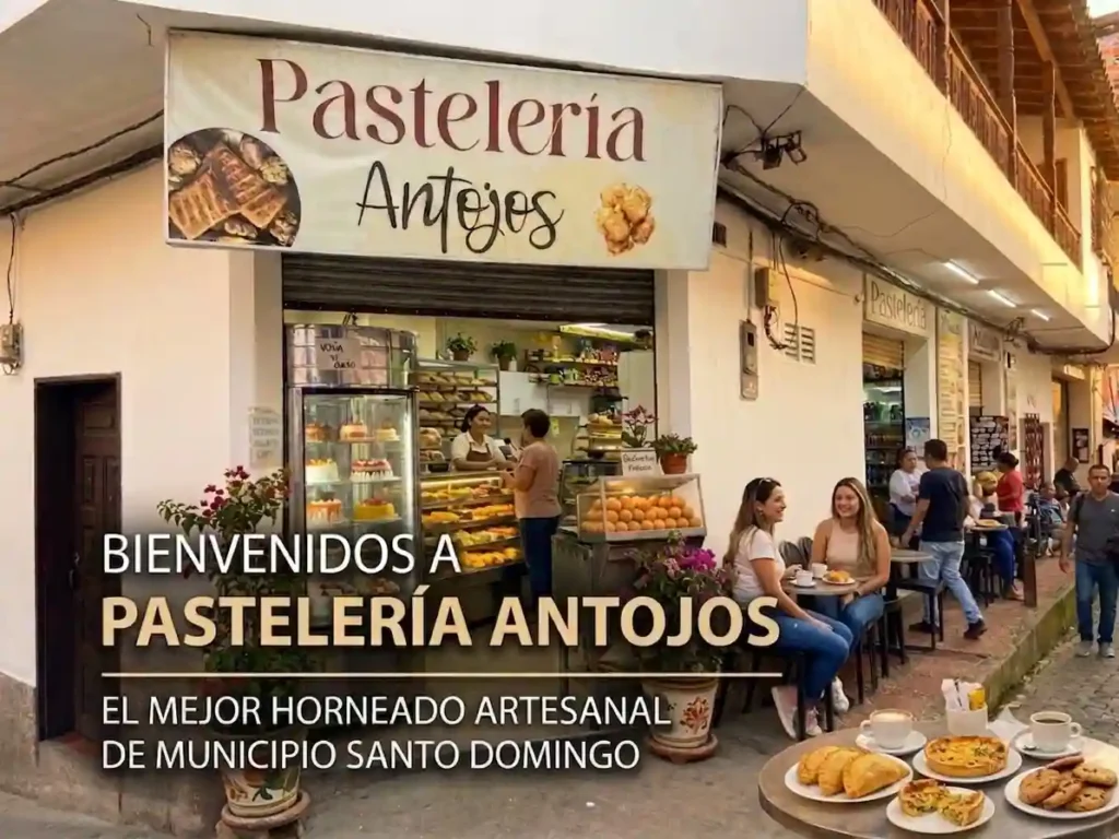 Panadería y pastelería Santo Santo Domingo Antioquia.
