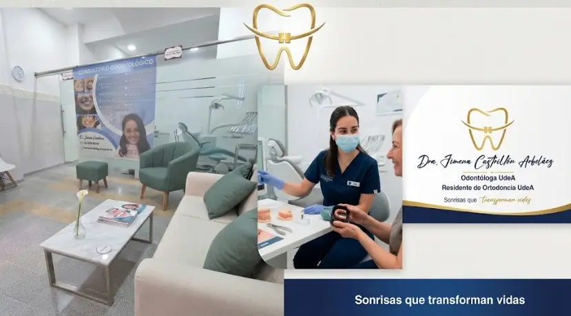 Consultorio odontológico y atención de ortodoncia por la Dra. Jimena Castrillón en Santo Domingo, Antioquia.